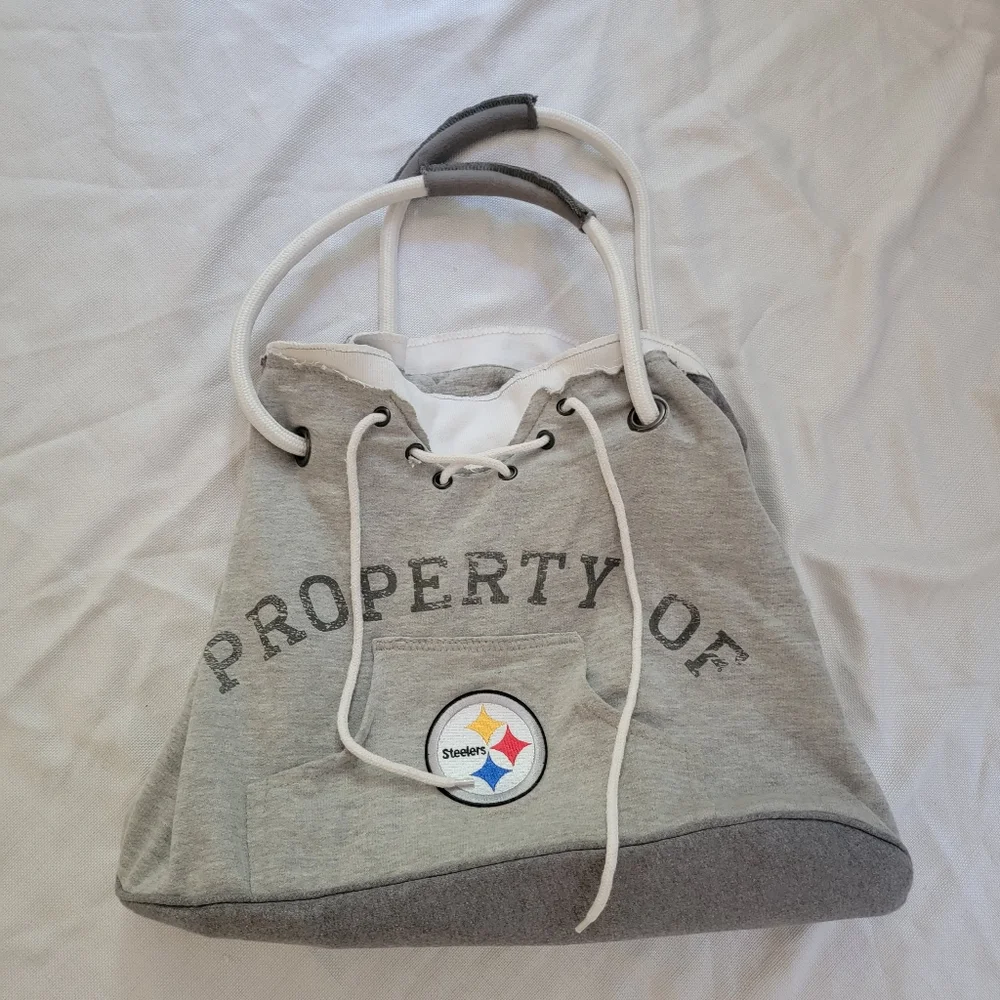 Pittsburgh Steelers Sweatpant Tote Bag - Picture 10 of 10